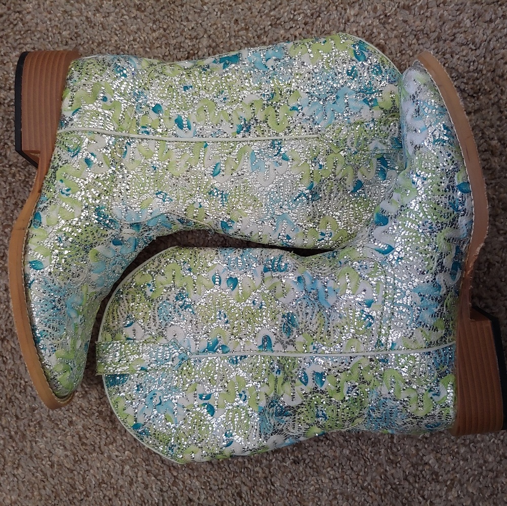 Roper sparkle boots